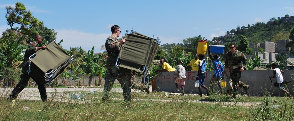 U.S. Special Operations service members help set up road for success in Port-de-Paix