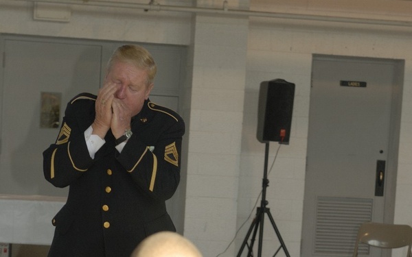 Medal of Honor Recipient visits Bedford unit