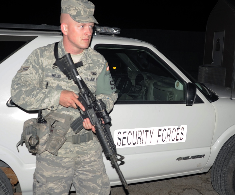 Elmendorf Airman First Class, Plant City Native, Provides Base Security for Southwest Asia Base