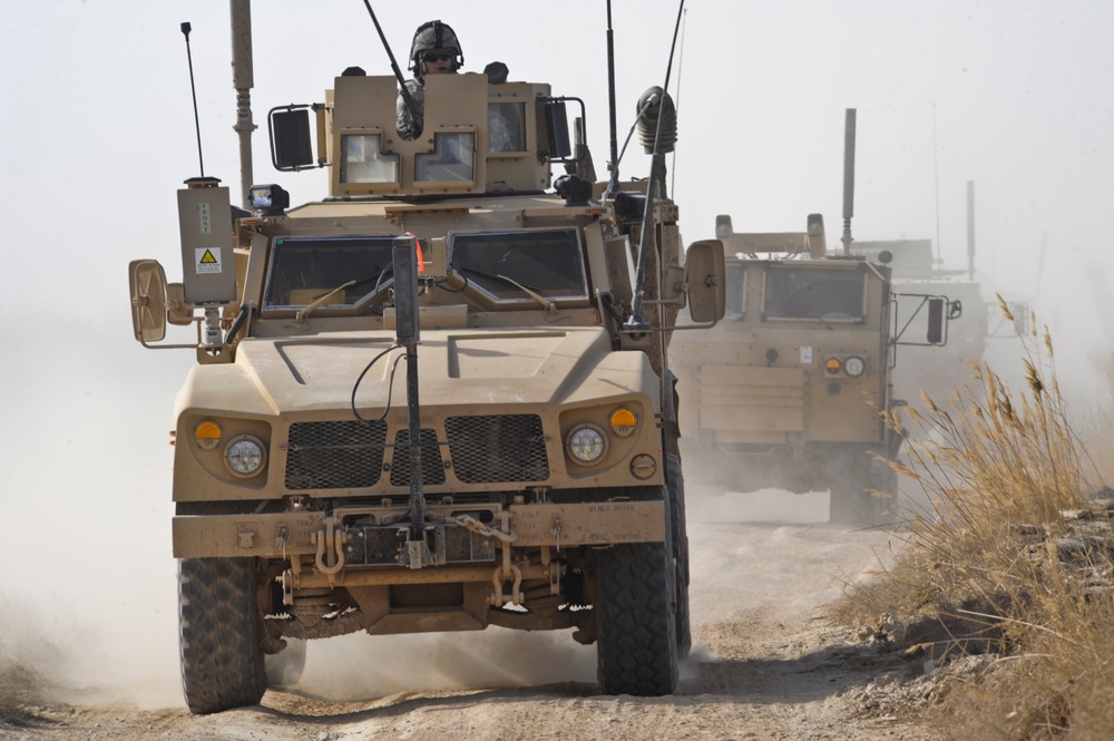 Soldiers continue Operation Helmand Spider
