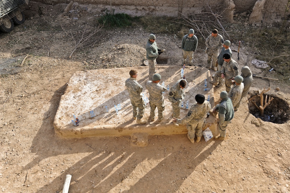 Soldiers continue Operation Helmand Spider