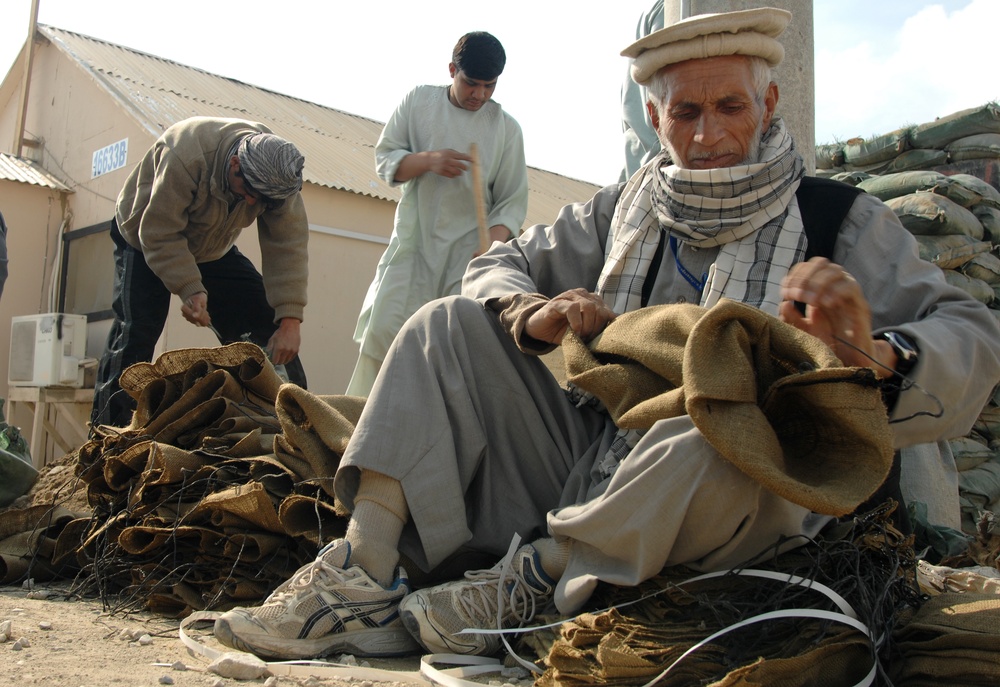 Projects throughout Bagram Airfield