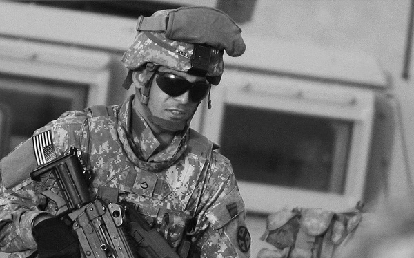 278th Cavalry training in Kuwait