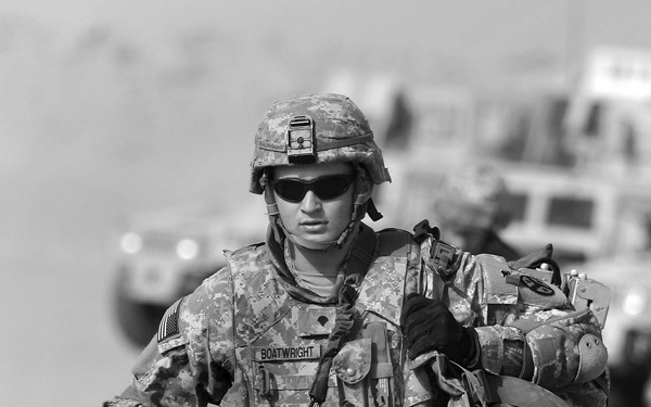 278th Cavalry training in Kuwait