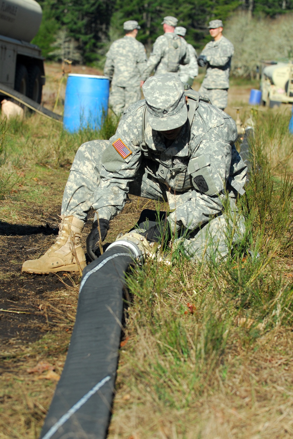 528th Practices Fuel Distribution