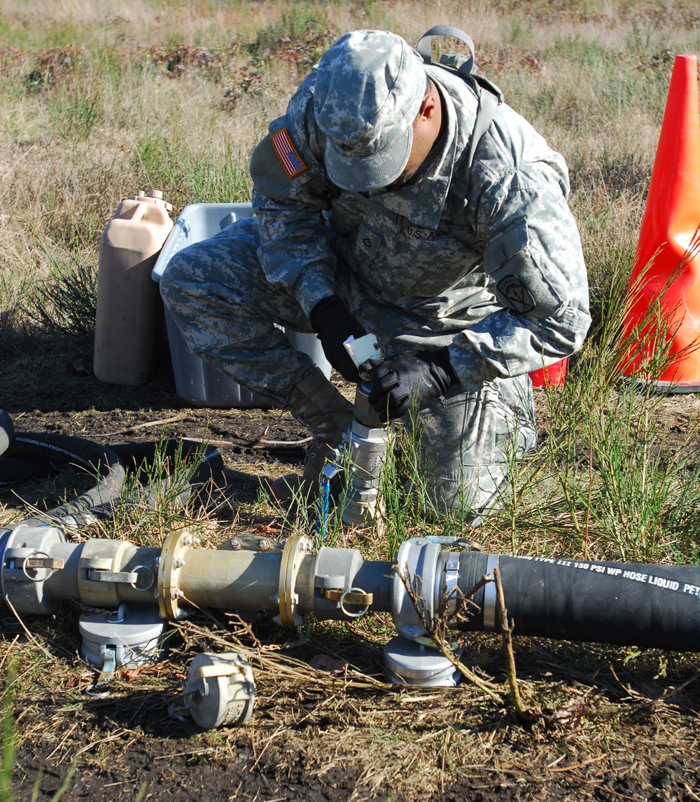 528th Practices Fuel Distribution