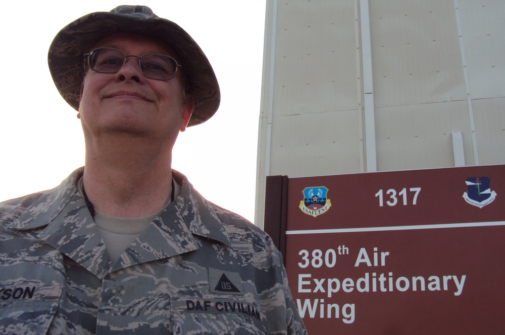 Air Force Historian, Clinton Native, Archives Deployed Wing's Accomplishments in Southwest Asia