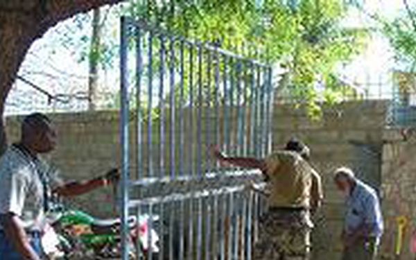 Seabees Make Improvements to School in Port-au-Prince