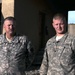 Father and son share war stories, birthdays