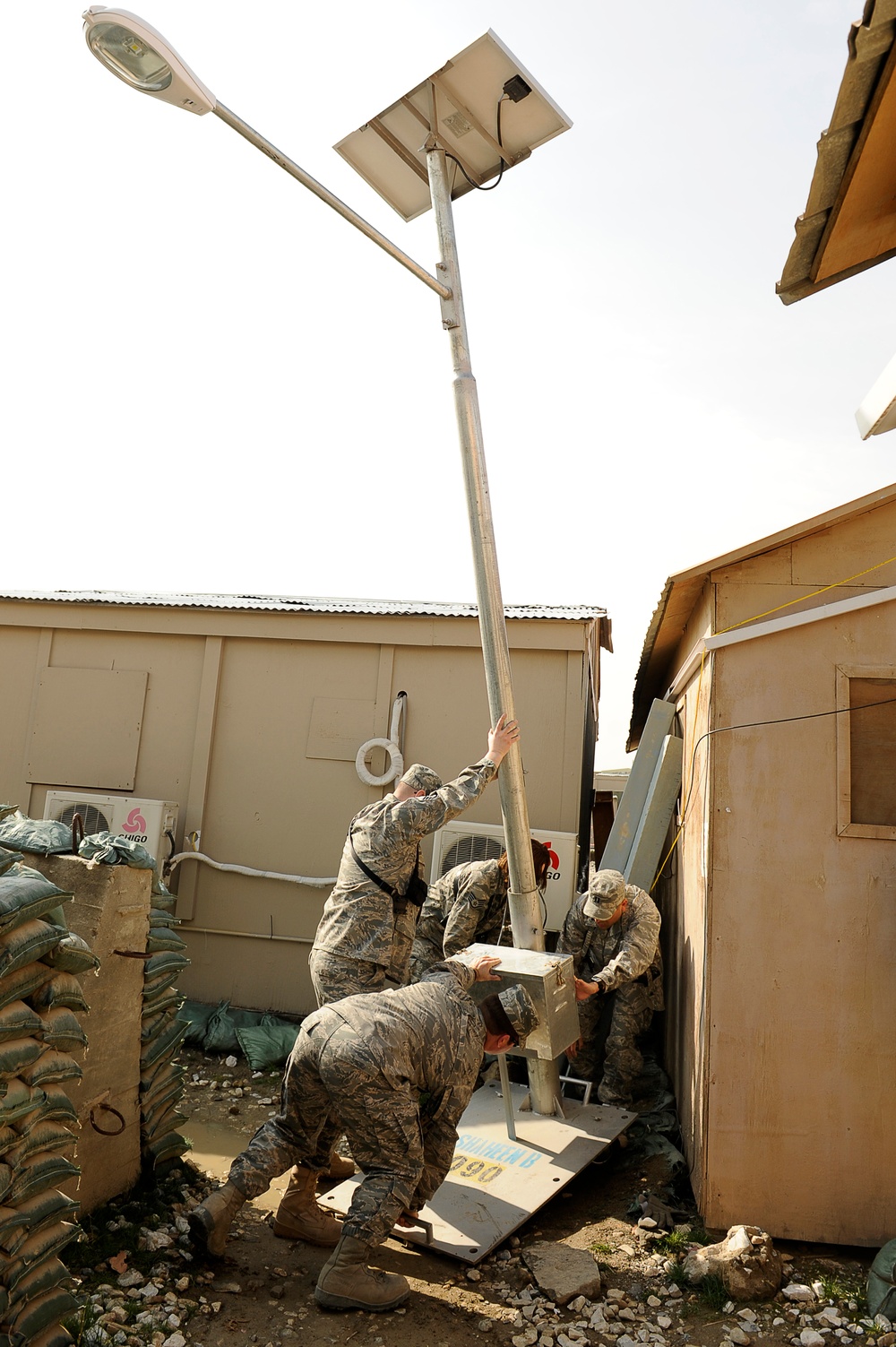 SARC Installs Solar Lights