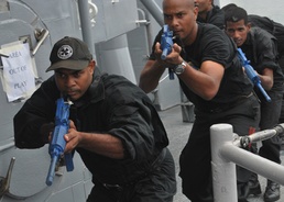 USS Nicholas Conducts Africa Partnership Station Live At-Sea Drill