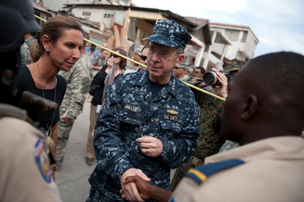 Mullen in Haiti