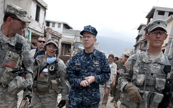 Mullen in Haiti