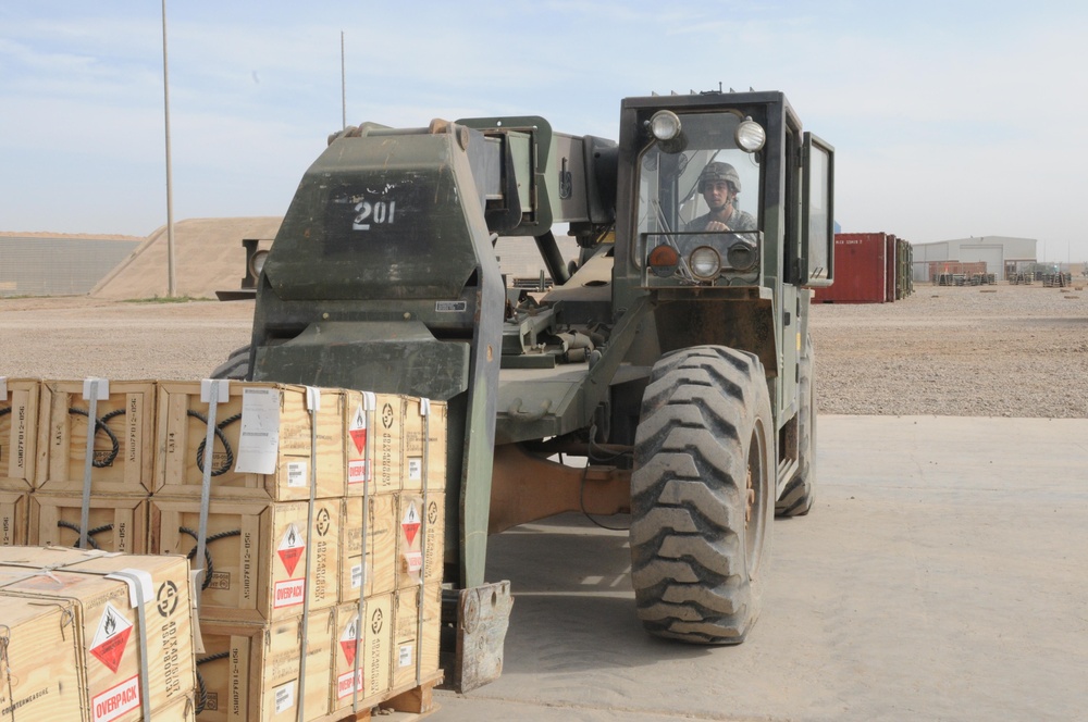 Providers manage munitions in Iraq, Afghanistan
