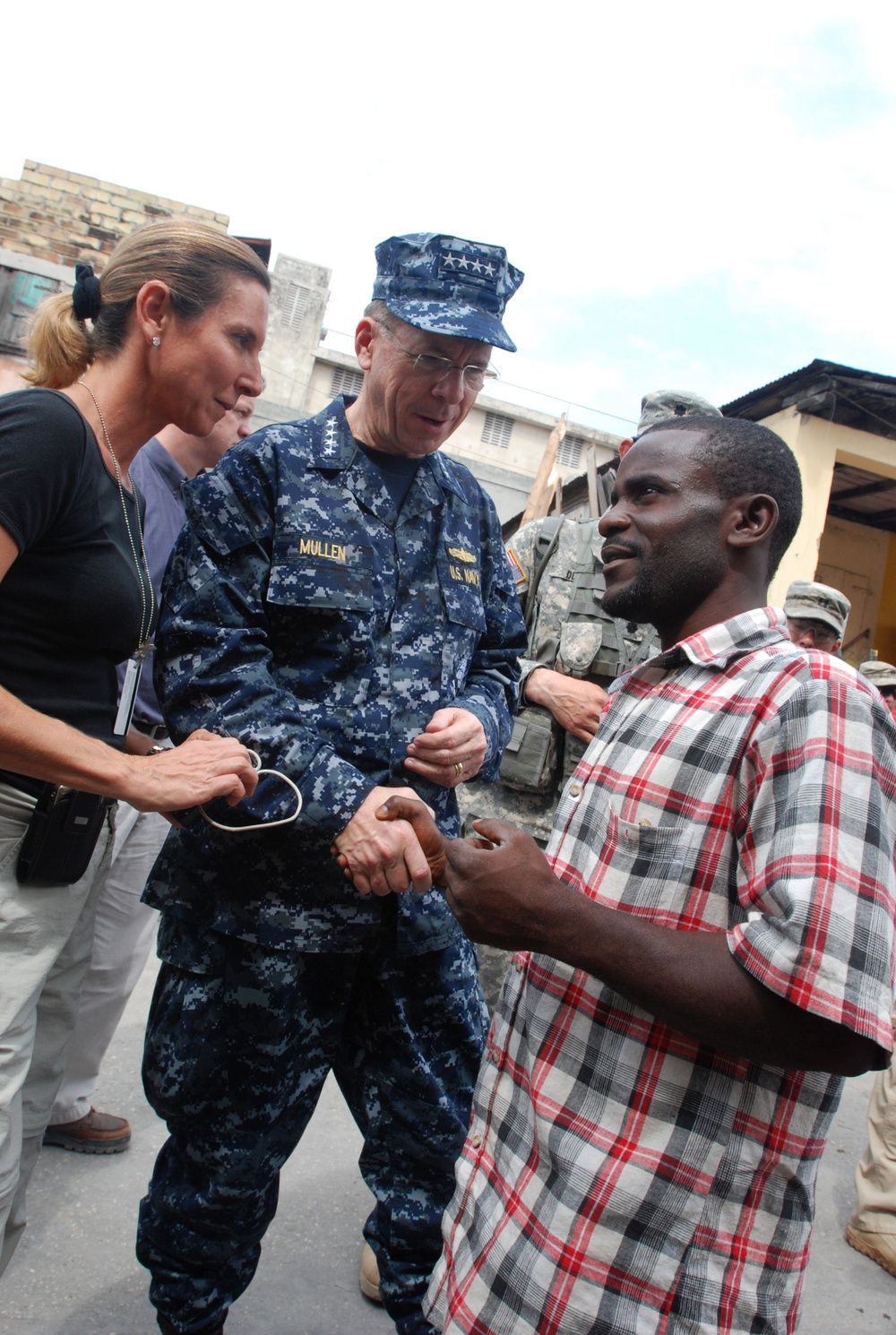 Chairman of the Joint Chiefs of Staff Visits With 2nd Brigade Combat Team Soldiers in Haiti