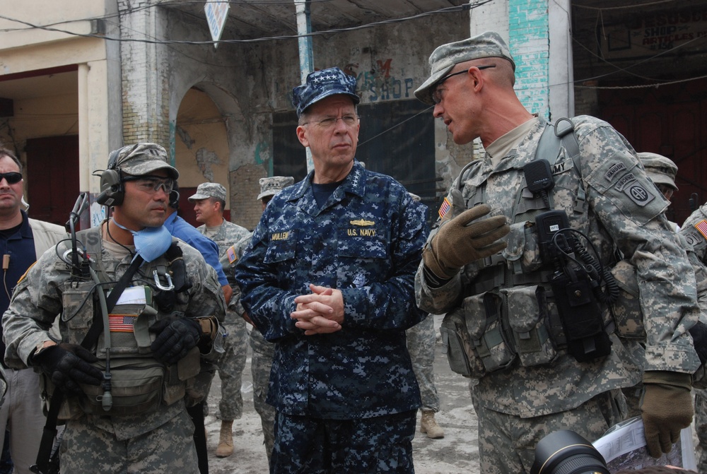 Chairman of the Joint Chiefs of Staff Visits With 2nd Brigade Combat Team Soldiers in Haiti