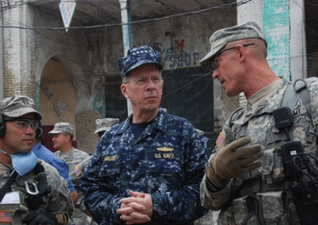 Chairman of the Joint Chiefs of Staff Visits With 2nd Brigade Combat Team Soldiers in Haiti