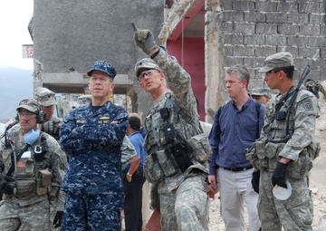 Chairman of the Joint Chiefs of Staff Visits With 2nd Brigade Combat Team Soldiers in Haiti