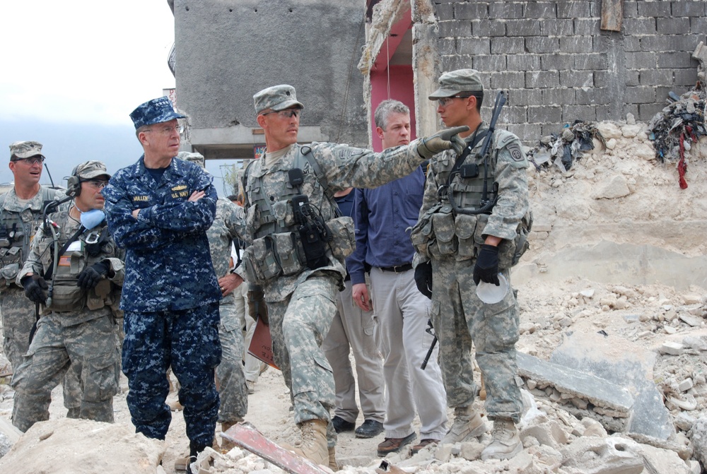 Chairman of the Joint Chiefs of Staff Visits With 2nd Brigade Combat Team Soldiers in Haiti