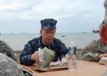 Chairman of the Joint Chiefs of Staff Visits With 2nd Brigade Combat Team Soldiers in Haiti
