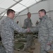 Maj. Gen. Michael Visits Deploying  Soldiers