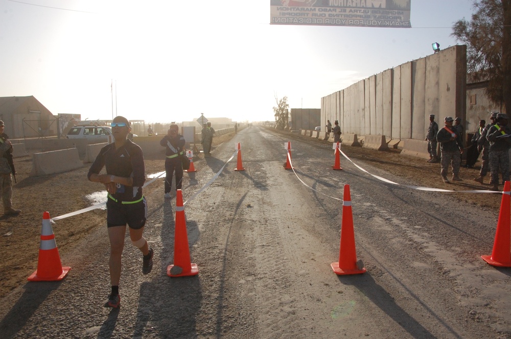 Soldiers run El Paso half-Marathon in Iraq