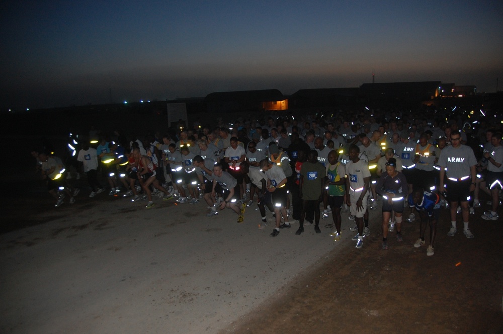 Soldiers run El Paso half-Marathon in Iraq