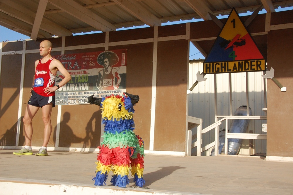 Soldiers run El Paso half-Marathon in Iraq