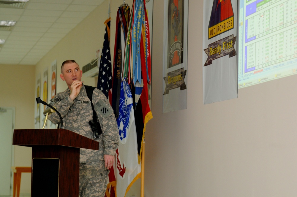 Service members attend Retention Refresher