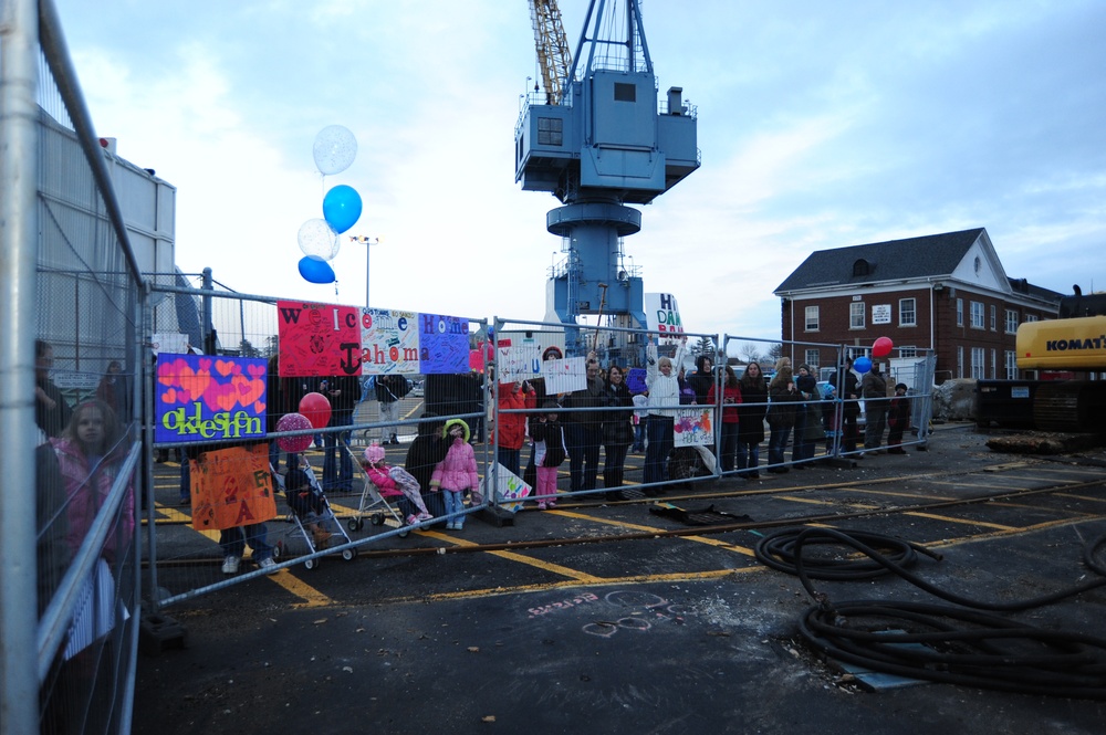 Coast Guard Cutter Tahoma Returns Home
