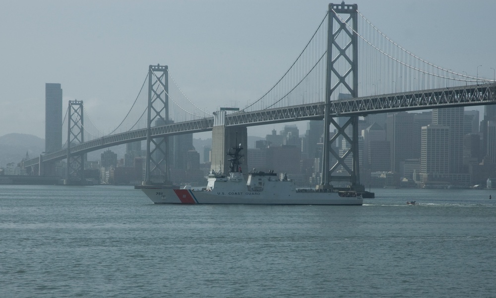 Coast Guard Cutter Waesche Arrives in Homeport