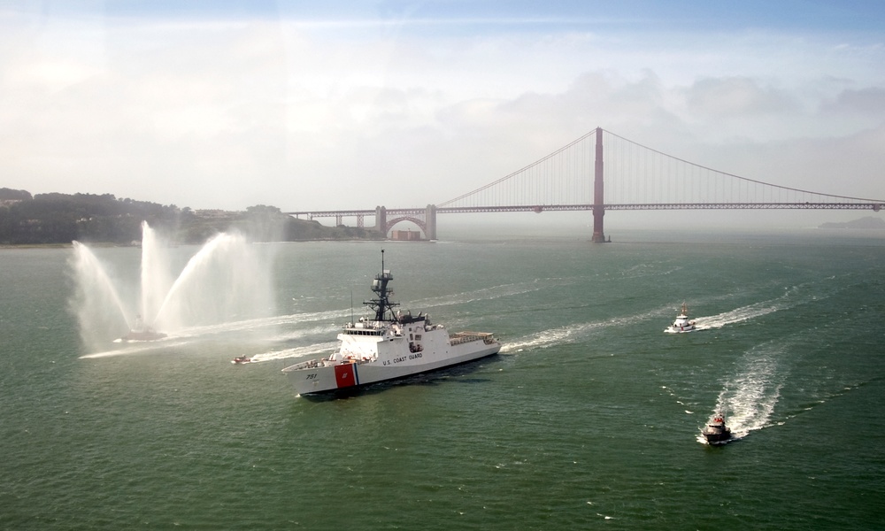 Coast Guard Cutter Waesche Arrives in Homeport