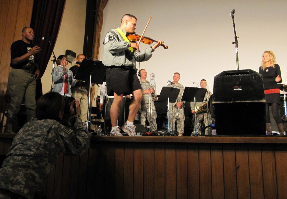 Task Force 38 pilot embraces musical outlet