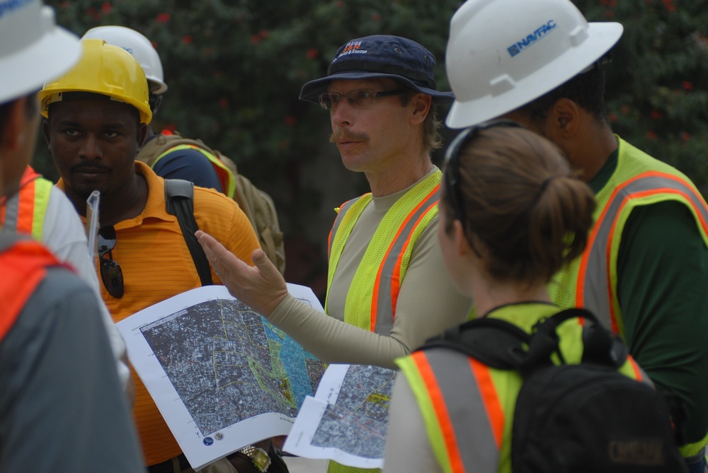 American engineers unite to train Haitian engineers to assess building damage