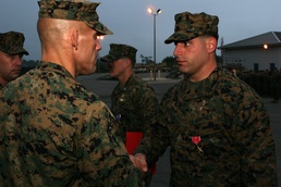 MARSOC Marine Receives Award for Actions in Afghanistan