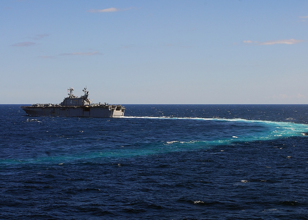 USS Nassau continues operations