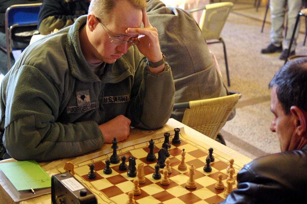 Kosovo Forces Soldiers join multi-ethnic chess tournament in Strpce