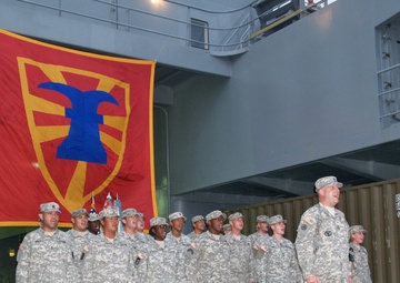 Deployed Sustainers Re-enlist in Haiti