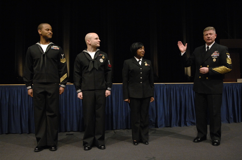Office of the Chief of Naval Operations 2009 Sailor of the Year ceremony