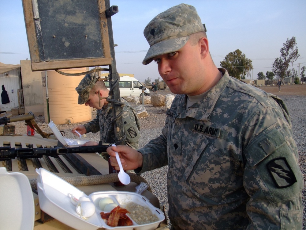 Gun truck breakfast