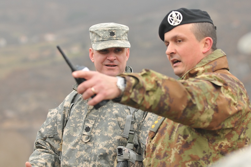 U.S. Kosovo Forces Soldiers begin security mission at Camp Nothing Hill in northern Kosovo