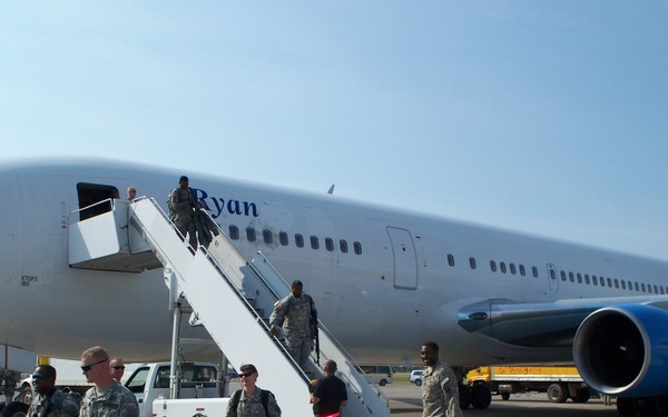 377th Theater Sustainment Command Arrives in Haiti
