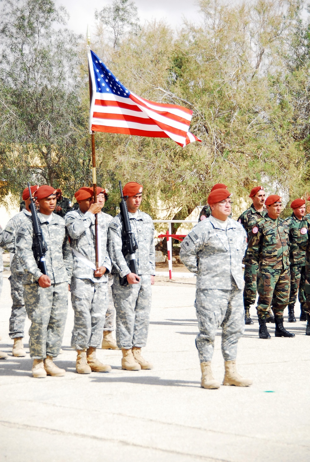 1st Support Battalion Participates in MFO's Change of Command