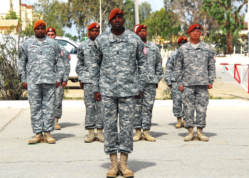 Task Force Sinai Participates in MFO's Change of Command