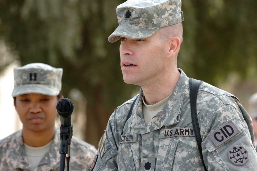 22nd Military Police Battalion Change of Command