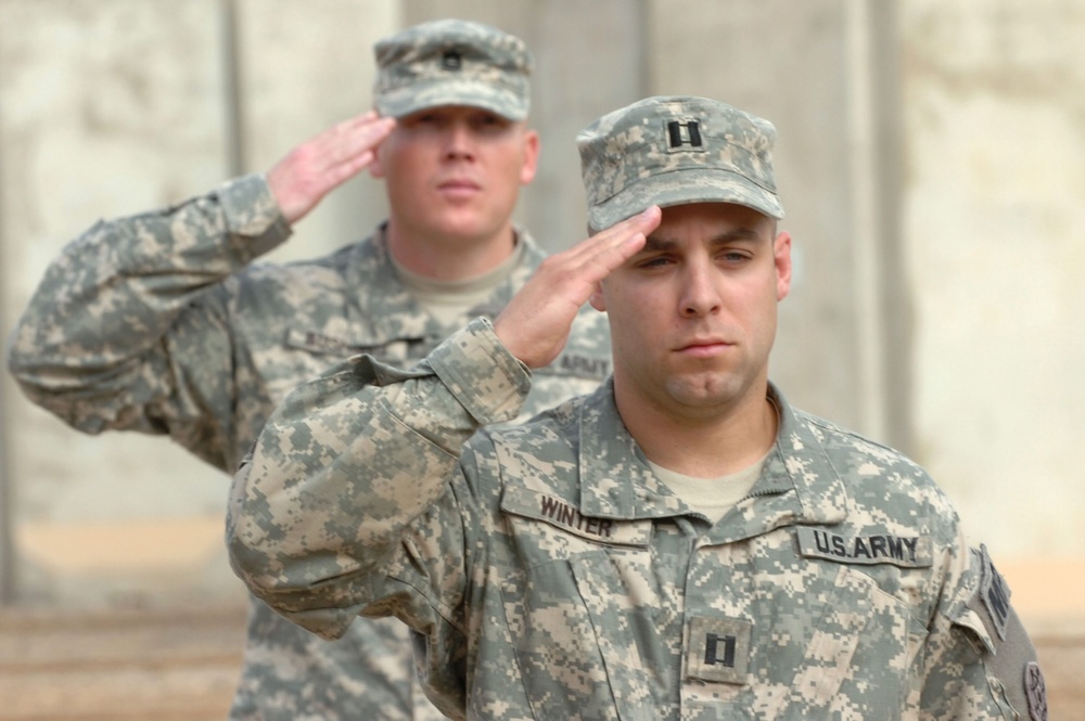 22nd Military Police Battalion Change of Command