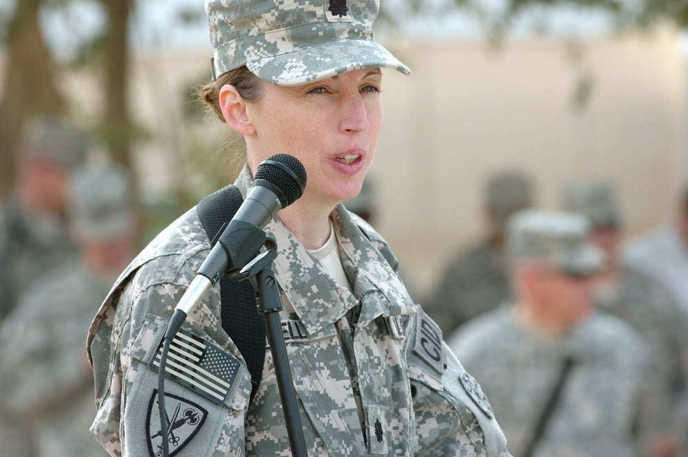 22nd Military Police Battalion Change of Command