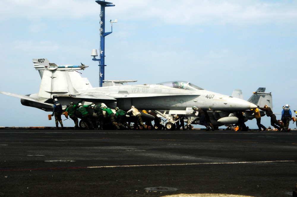 USS Nimitz action