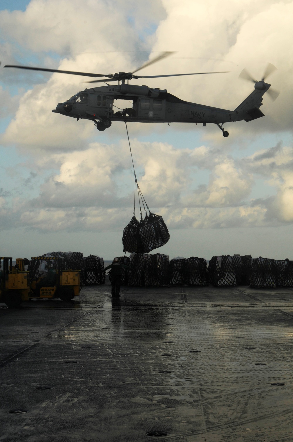 USS Nimitz action