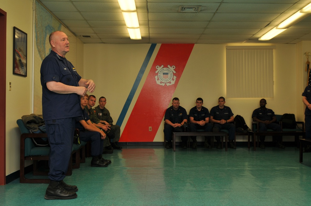 U.S. Coast Guard Commandant visits GITMO